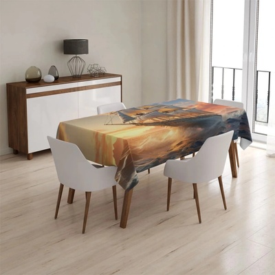 Sablio Obrus Plachetnica vo vlnách pri východe slnka 130x170 cm