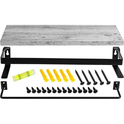 STILISTA Set 2 ks nástenných políc Volato Duo, 40 cm, biele
