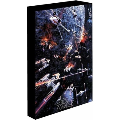Obraz LED svítící 30x40 cm - Star Wars