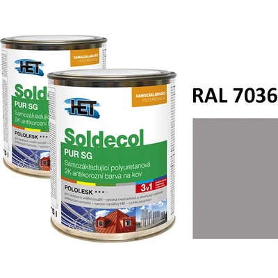 Soldecol PUR SG 0,75L RAL 7036