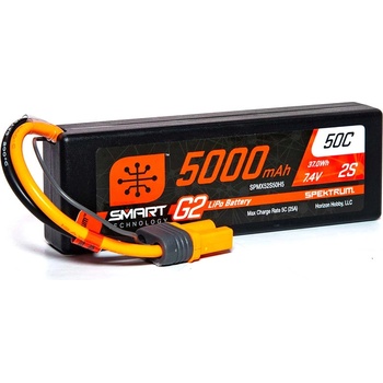 Spektrum Smart G2 LiPo 50C HC IC5 7.4 V 5000 mAh