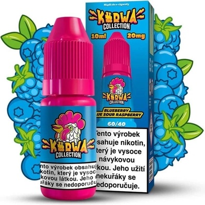 Kurwa Collection Blueberry Blue Sour Raspberry 10 ml 20 mg – Hledejceny.cz