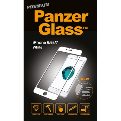 PanzerGlass PREMIUM pre iPhone 8/7/6S/6, biela 2616
