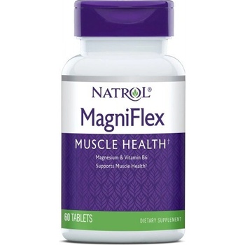 Natrol MagniFlex Magnesium + Vitamin B6 - Магнезий + Витамин B | 60 tabs (5581-10224)