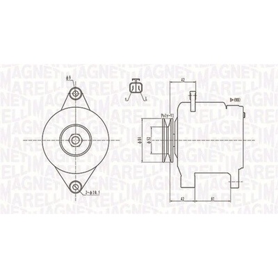 generátor MAGNETI MARELLI MQA1615