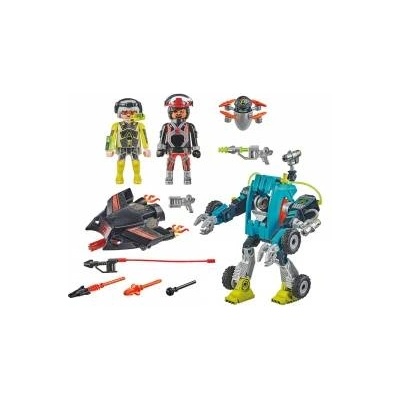 PLAYMOBIL 96-piece 71578 Robot vs. Glider ZA5993