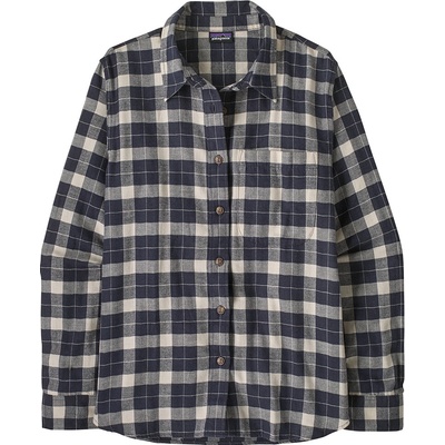 Patagonia LIGHTWEIGHT FJORD FLANNEL SHIRT Women modrá