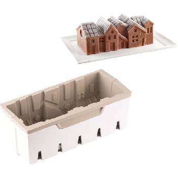 Silikomart Форма за студена торта Winter Village силиконова (20.438.13.0065)