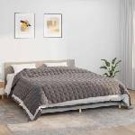 Pure Line Home Тежко одеяло сиво 220x260 см 11 кг
