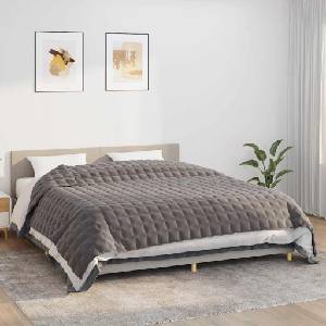 Pure Line Home Тежко одеяло сиво 220x260 см 11 кг