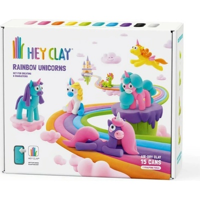 Hej Clay Set Unicorns Modelovacia hmota set Jednorožci