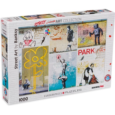 EUROGRAPHICS Пъзел Eurographics от 1000 части - Изкуството на Банкси (60005765)