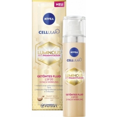 Nivea Cellular Luminous Anti-pigment denní krém proti pigmentovým skvrnám 30 ml – Zbozi.Blesk.cz