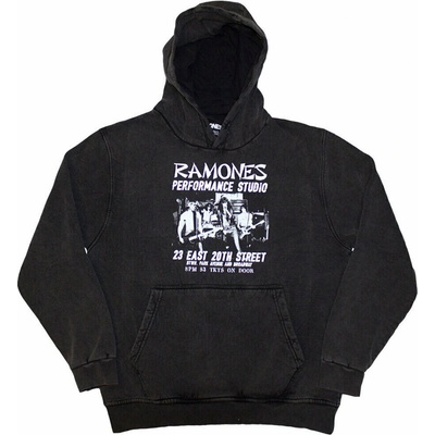 ROCK OFF Ramones East Village Stone Wash sivá