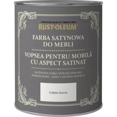 Rust-Oleum Barva na nábytek křídový satén 0,75 l holubí šedá