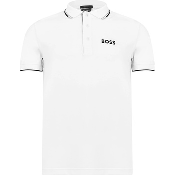Image 1 of Boss Блуза с яка Boss Men's HBG Paddy Pro Premium Cotton Polo Shirt - White 100