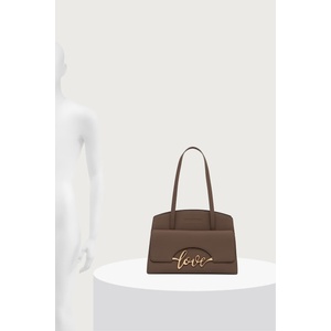Moschino чанта tote дамска от имитация на кожа (JC4271PP0PKR0203)
