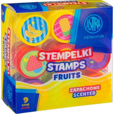 Astra Dekoratívne pečiatky FUN Fruits 9 ks voňavé
