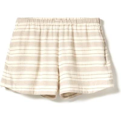 Elvine Дамски къси панталони Elvine Women's Alira Shorts - Beige Stripe (112-4020-0112)