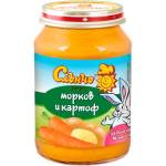Слънчо Зеленчуково пюре Слънчо - Моркови и картоф, 190 g (2705) - ozone
