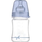 LOVI Стъклено шише Lovi - Shower boy, 150 ml, Синьо (74/104b)