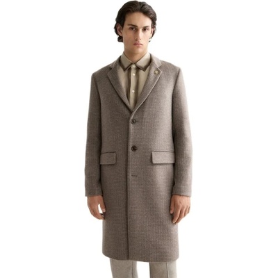 Scotch & Soda Палто Scotch & soda Classic Wool coat - Beige (Beige)