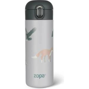 Zopa Детски термос със сламка Zopa - Mountains, 400 ml (954466)