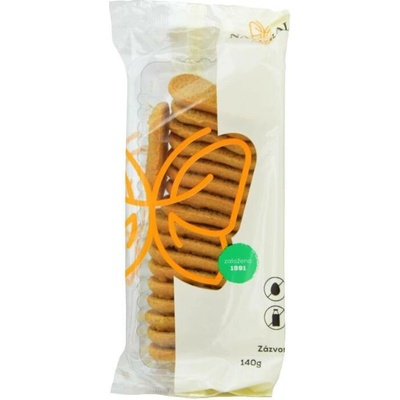 Natural Jihlava Sušenky Zázvorky celozrnné bez vajec a mléka - Natural 140g
