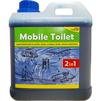 AgaChem Chemie pro mobilní a suché toalety 2v1 2l