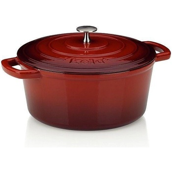 Image 1 of Kela Чугунена тенджера с капак KELA Calido Ø 26см, червена (1112)