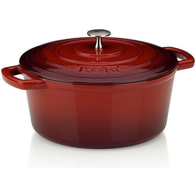 Kela Чугунена тенджера с капак KELA Calido Ø 26см, червена (1112)