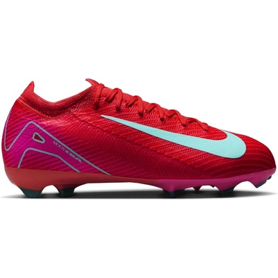 Nike Юношески футболни бутонки Nike Mercurial Vapor 16 Pro Firm Ground Football Boots Junior - Red/Green