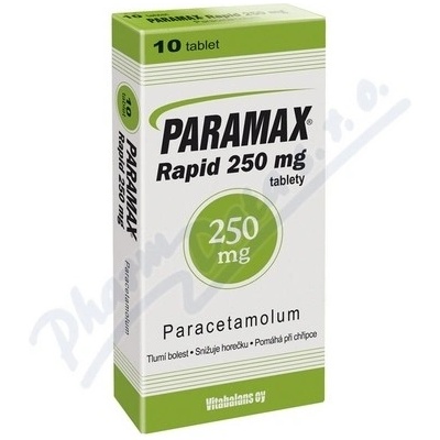 PARAMAX RAPID POR 250MG TBL NOB 10