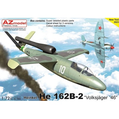 AZmodel Heinkel He 162 B 2 „Volksjäger 46“ 1:72
