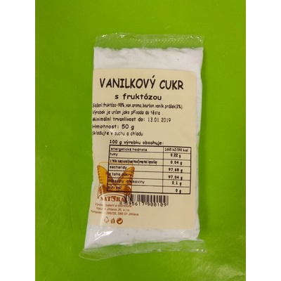 Natural Vanilkový cukr s fruktózou 50 g