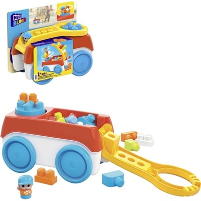 Mega Bloks První vozík s kostkami 25 ks