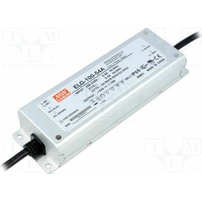 MEAN WELL ELG-100-54A Napájecí zdroj: spínaný; LED; 96W; 54VDC; 0,89÷1,78A; 180÷295VAC