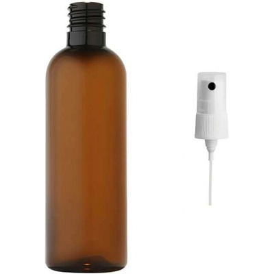 Via Plastová lahvička hnědá s bílým kosmetickým rozprašovačem 100 ml