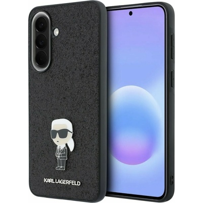 KARL LAGERFELD Fixed Glitter Metal Ikonik Задна Обвивка за Samsung Galaxy A57 Black Karl Lagerfeld | Cheren | МЪЖЕ | UNI