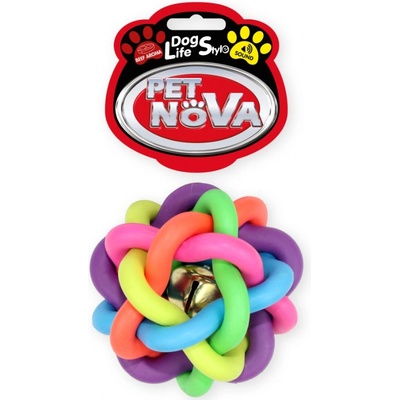 Petnova hračky pre zvieratá TPR BELLBALL s -hračka pre psov 6 cm