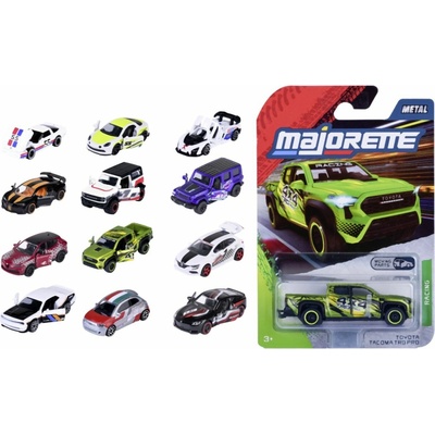 Majorette Autíčko kovové Racing, 12 druhů