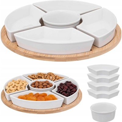 Secret de Gourmet Porcelánová servírovacia miska Circle fi 27 cm sada 5ks