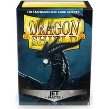 Dragon Shield Standard Sleeves JET matte obaly 100 ks