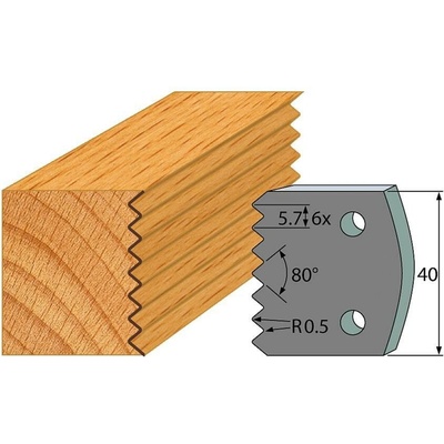 IGM Professional IGM Profil 077 - pár obmedzovačov 40x4mm SP F027-077