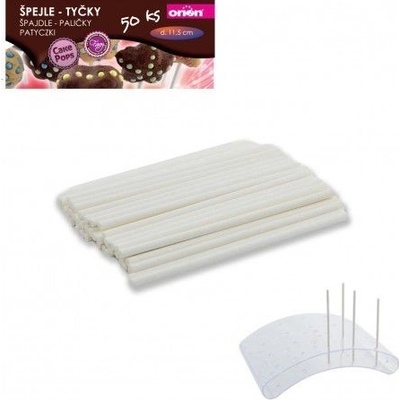 Orion Špejle papírové CAKE POPS 50ks - Orion – Zboží Dáma
