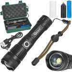 GEKO Тактическа LED фенер XHP50 15W 1800mAh 1500lm IPX8 63272 (G15122)