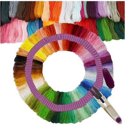Ruhhy 25662 Sada barevných vyšívacích nití 150 ks x 8 m – Zbozi.Blesk.cz