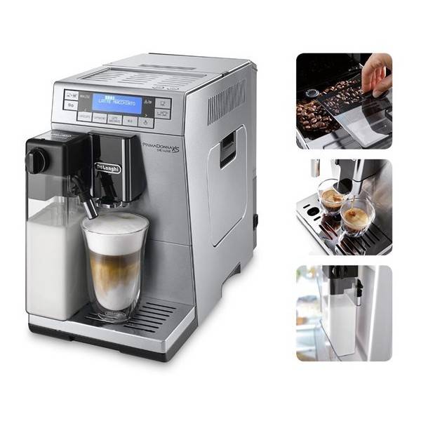 DeLonghi PrimaDonna XS DeLuxe ETAM 36.365.M od 15 481 Kč - Heureka.cz