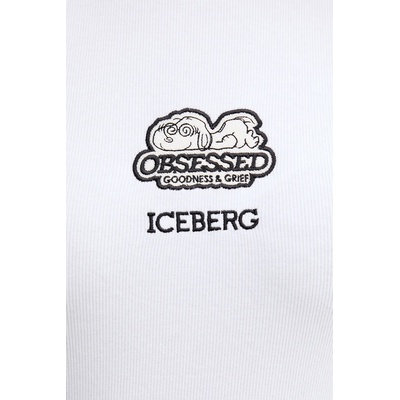 Iceberg Памучна тениска Iceberg (F071.6302)