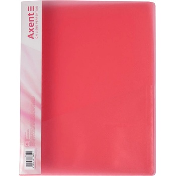 Папка с пружинен механизъм Axent Опушено червен (1303167-40-1304-24-A)